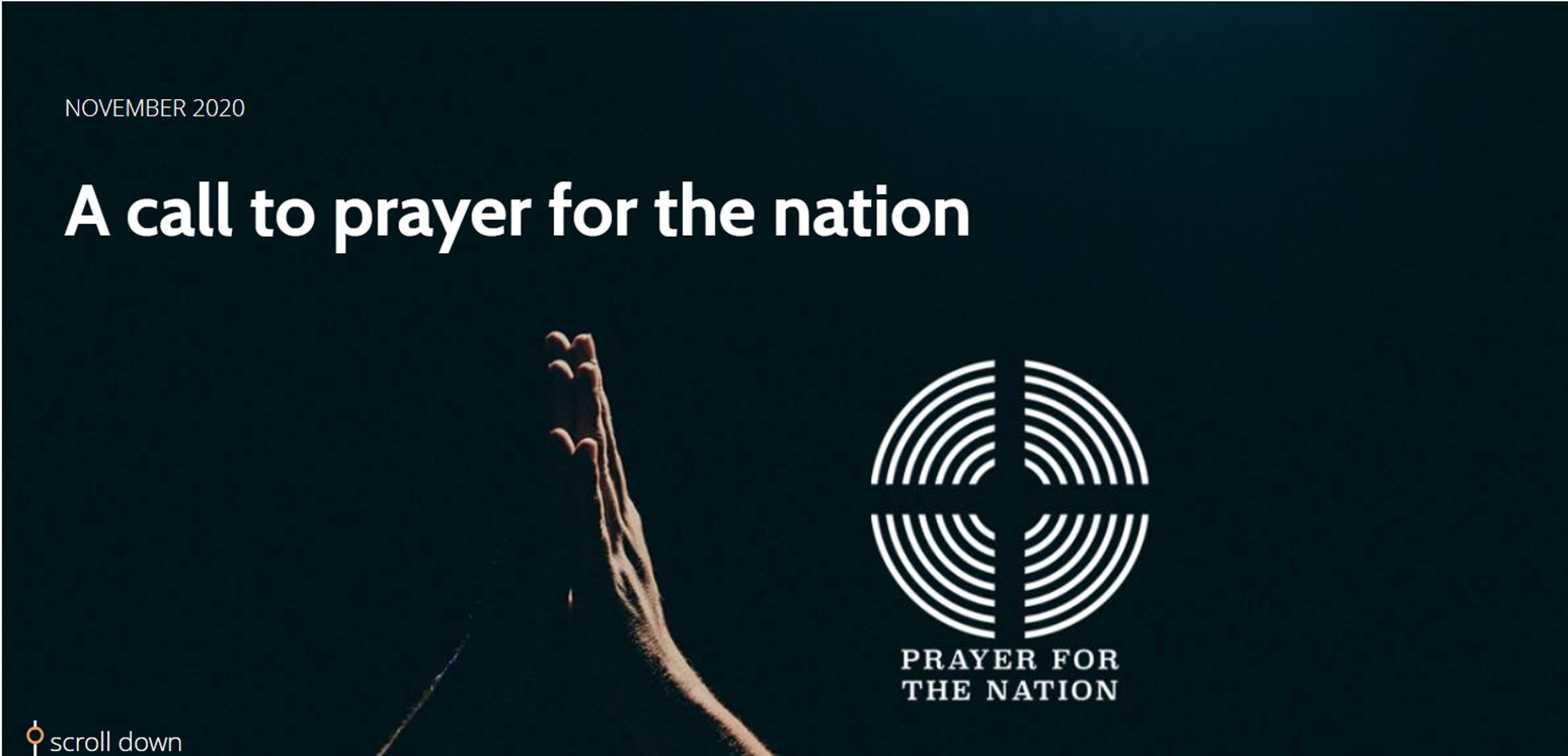 201118 Prayer for the nation